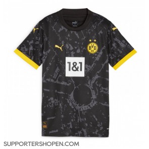 Borussia Dortmund Borta Matchtröja Dam 2023-24 Kortärmad